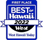 2022 best of west hawaii FIRST PLACE