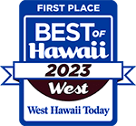 2023 best of west hawaii FIRST PLACE