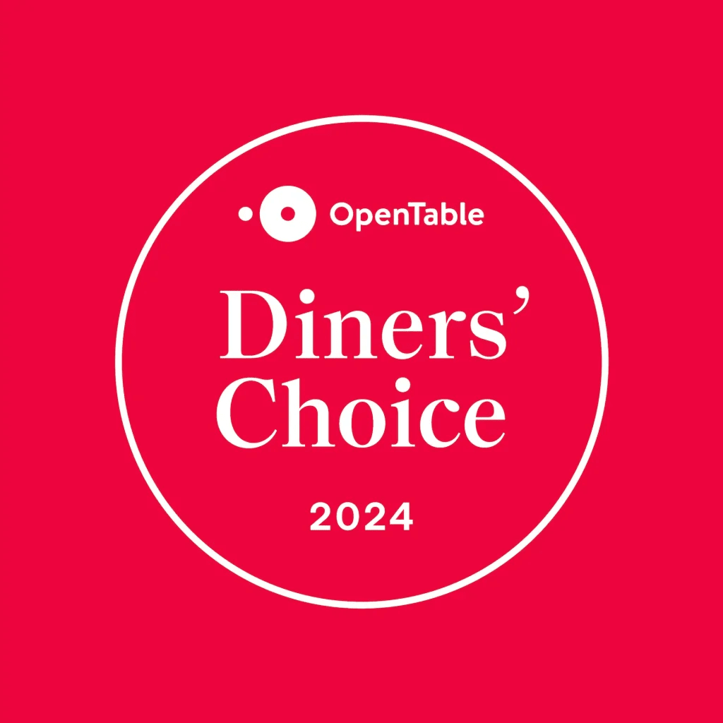 OpenTable 2024 Diners' Choice Award